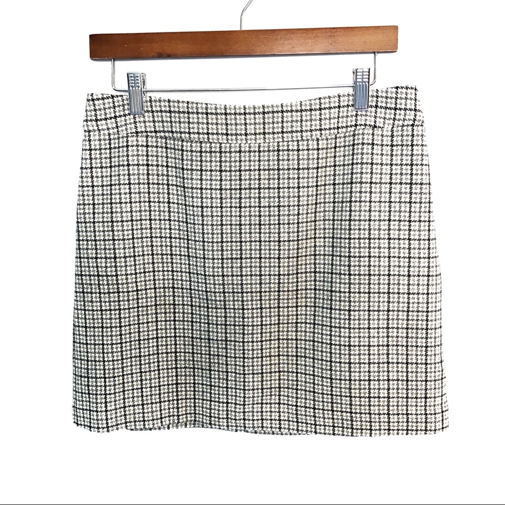 ✨3/$30 Jacob Wool-Blend Plaid Mini Skirt